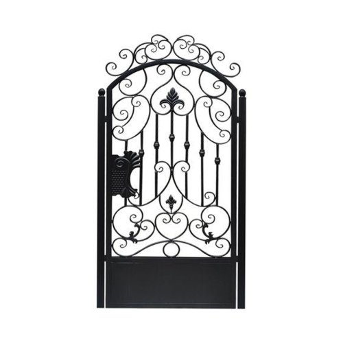 Puerta de hierro forjado 11