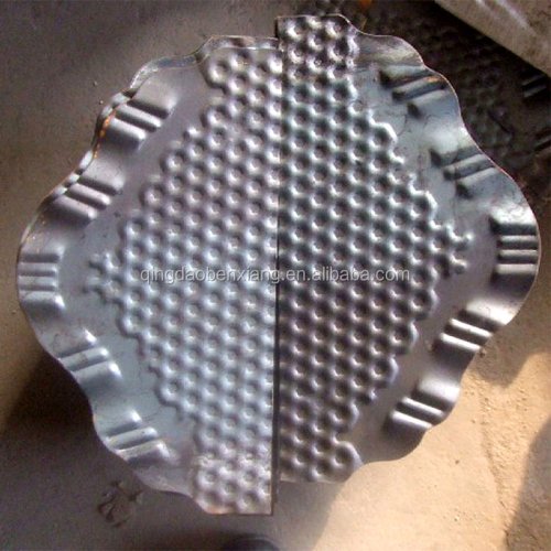 Placa de hierro forjado 10