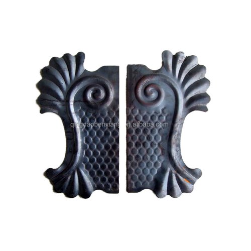 Placa de hierro forjado 08